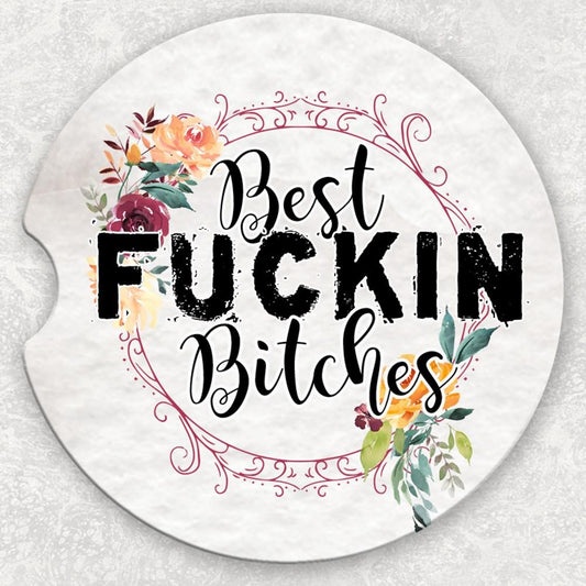 Car Coaster Set - Best F***in B****es