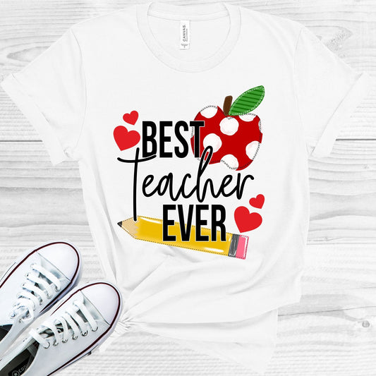 Best Teacher Ever Graphic Tee