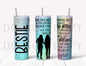Bestie 20 oz Skinny Tumbler