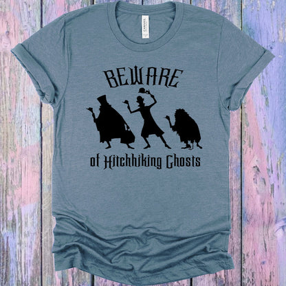 Beware of Hitchhiking Ghosts Graphic Tee