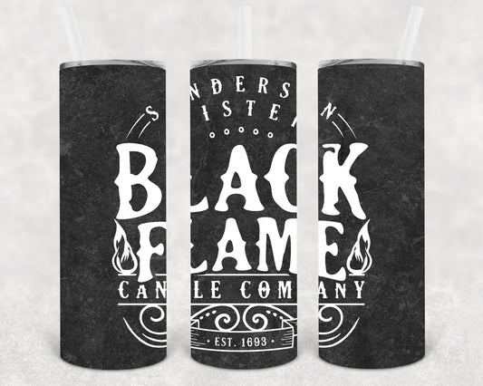 Black Flame Candle Company 20 oz Skinny Tumbler