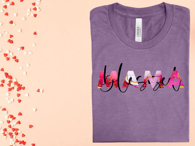 Blessed Mama Graphic Tee
