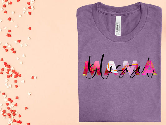 Blessed Mama Graphic Tee