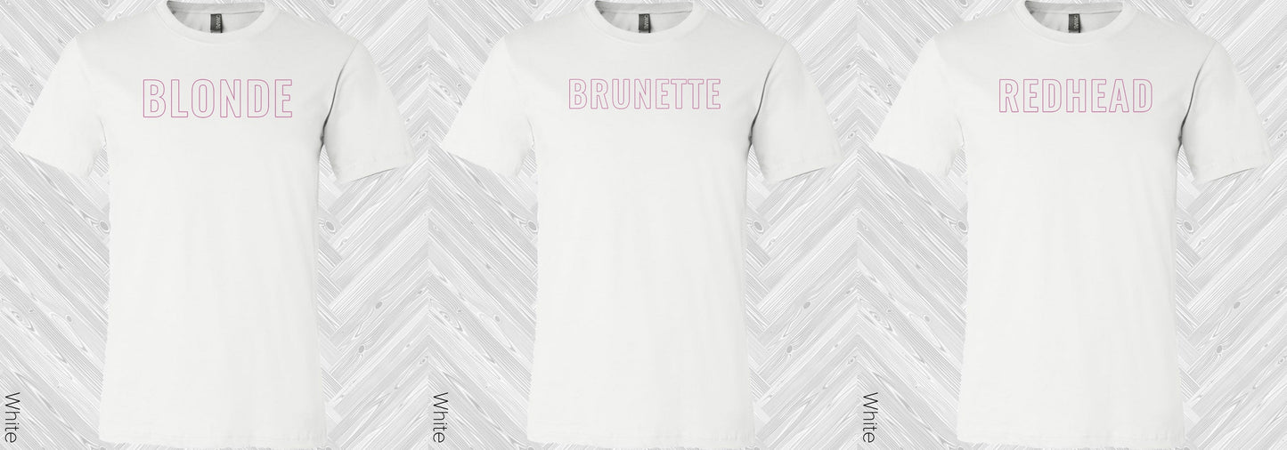 Brunette Graphic Tee