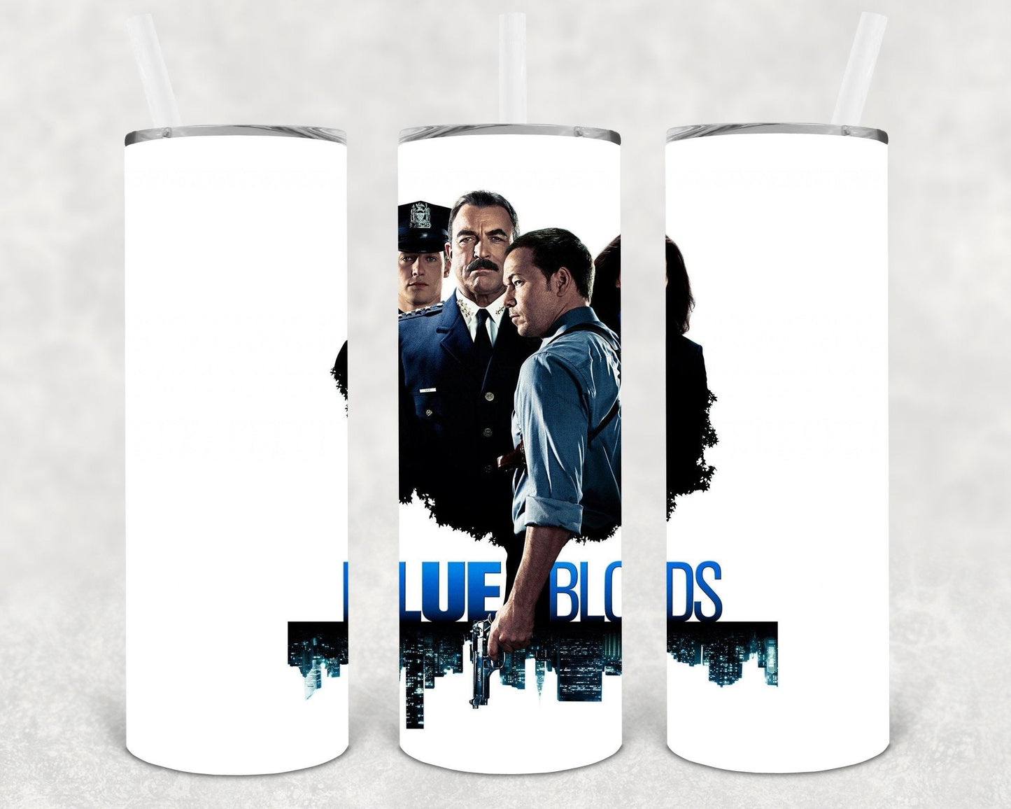 Blue Bloods 20 oz Skinny Tumbler