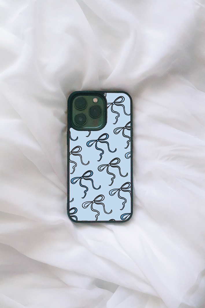 Blue Bowtiful iPhone Case