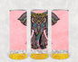 Boho Elephant 20 oz Skinny Tumbler
