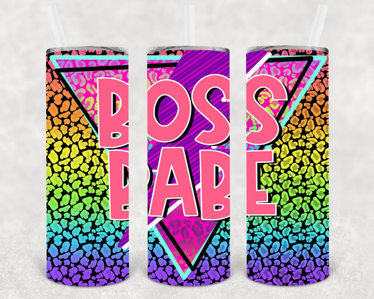 Boss Babe 20 oz Skinny Tumbler