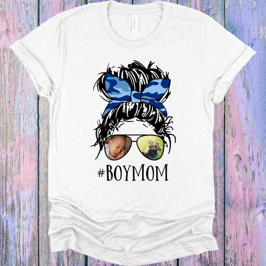 Boy Mom with Photo Lenses Graphic Tee
