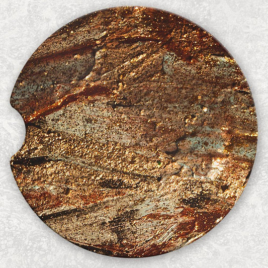 Car Coaster Set - Bronze