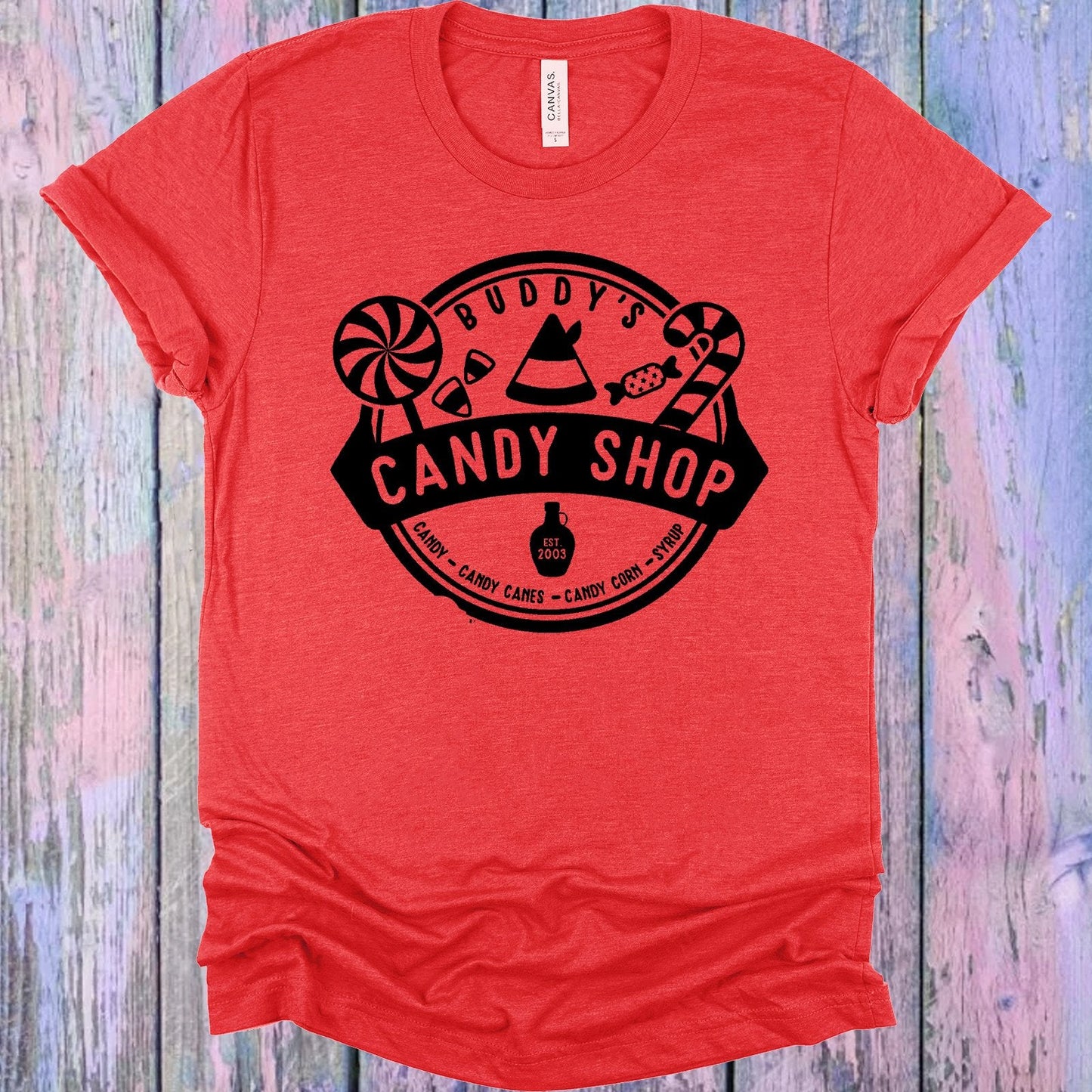 Buddys Candy Shop Graphic Tee