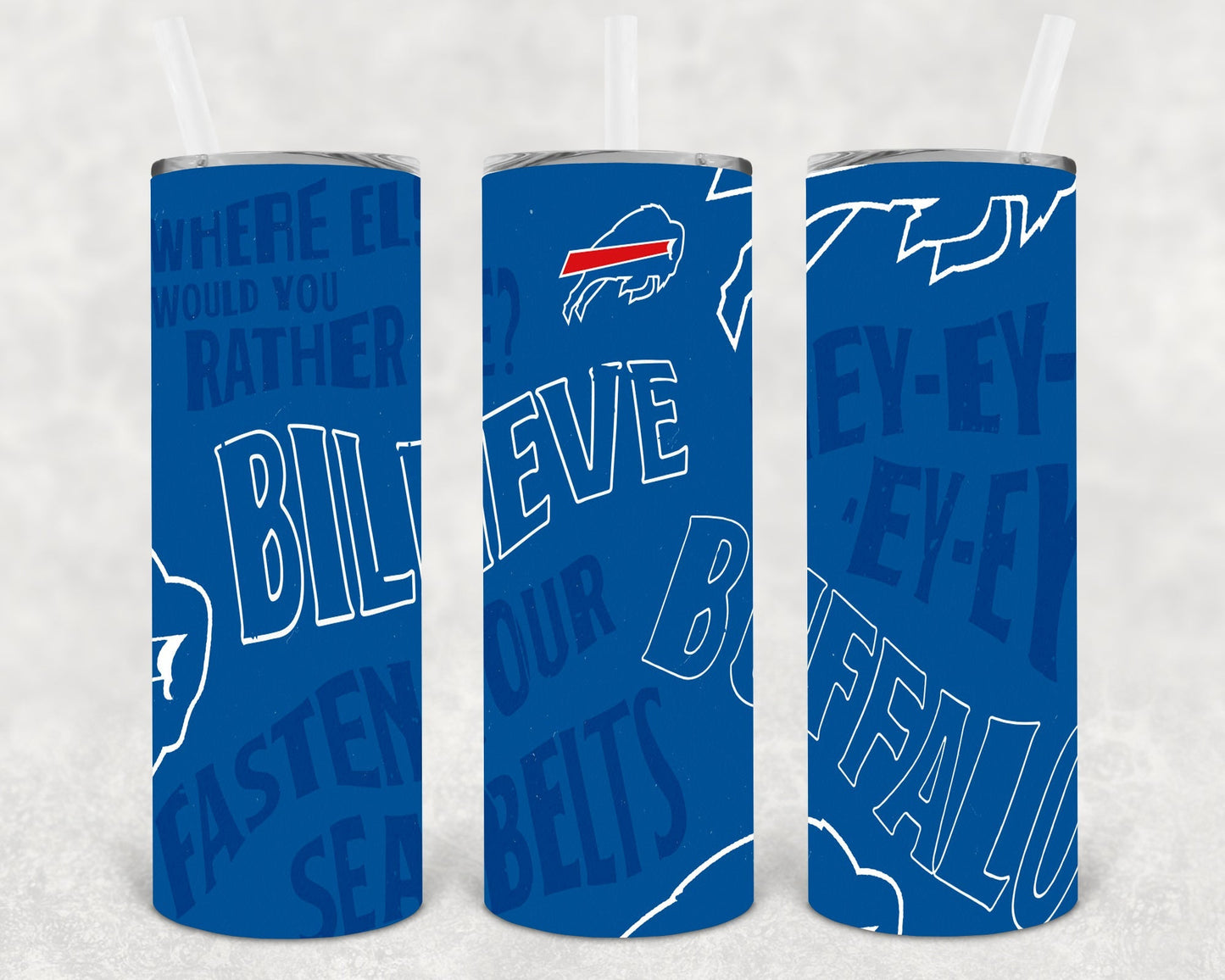 Buffalo Bills 20 oz Skinny Tumbler