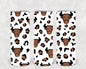 Bull Leopard 20 oz Skinny Tumbler