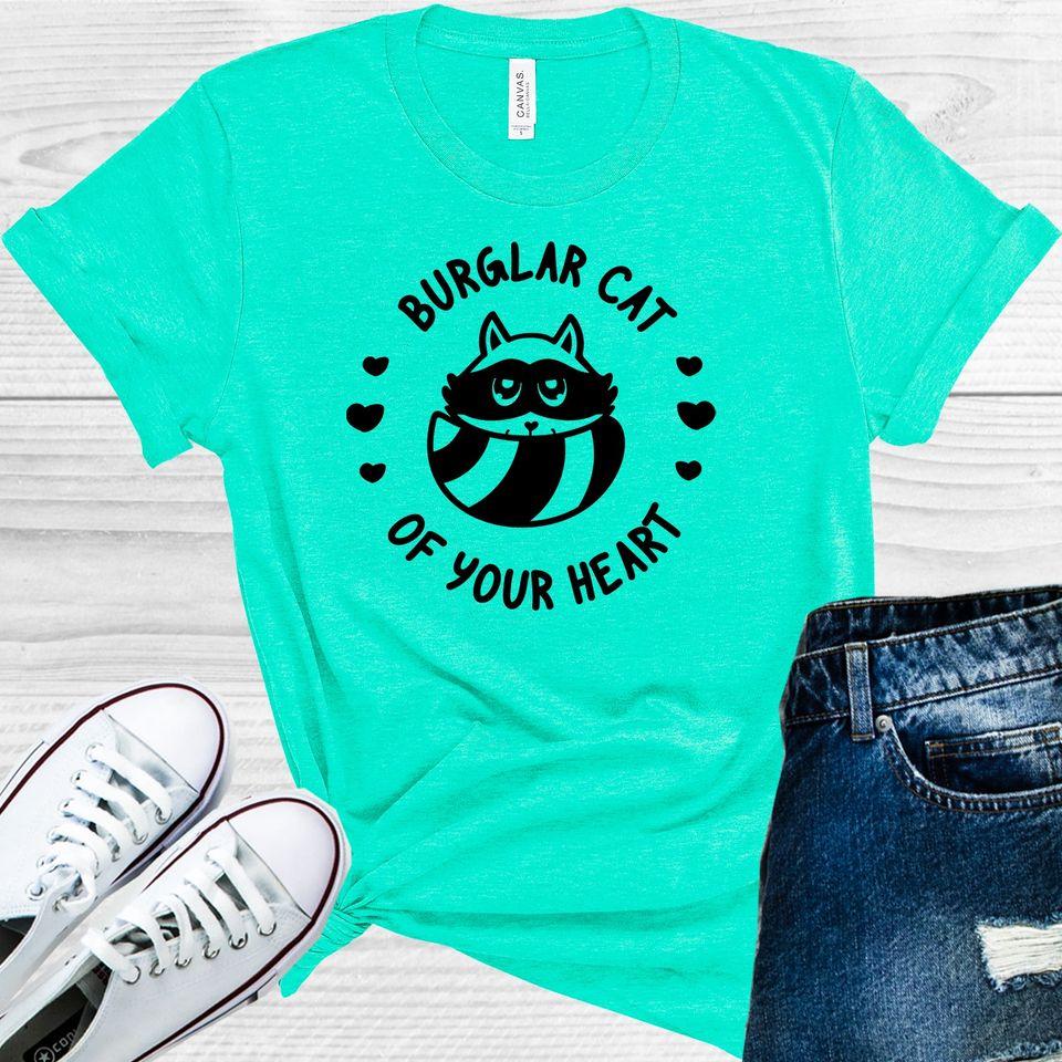 Burglar Cat of Your Heart Graphic Tee