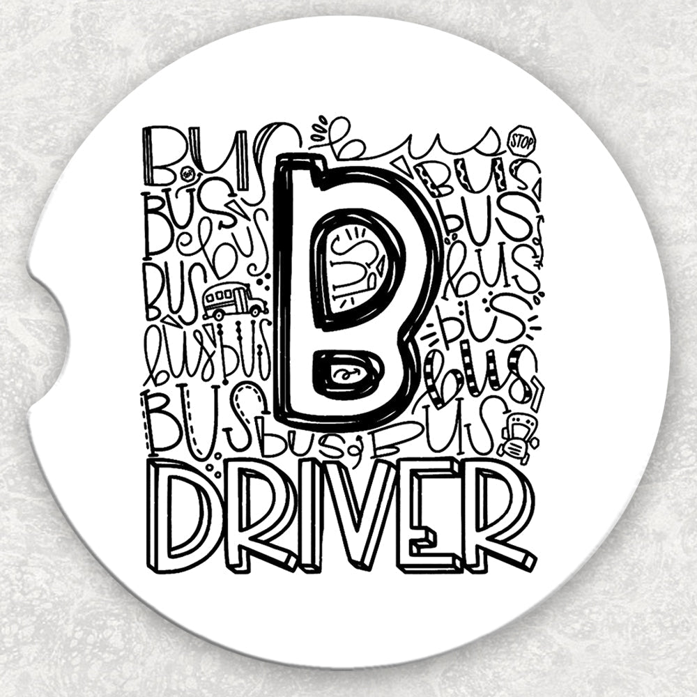 Car Coaster Set - Bus Driver