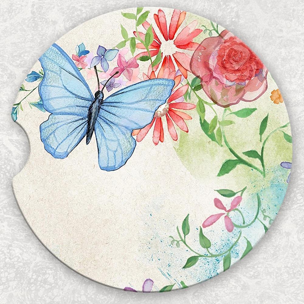 Car Coaster Set - Butterfly