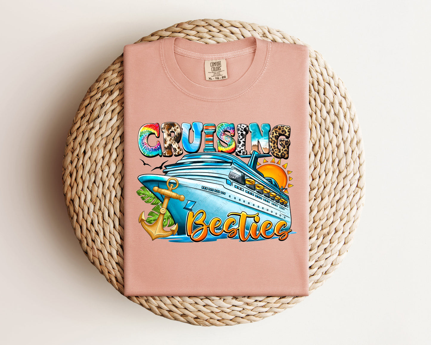 Cruising Besties Graphic Tee