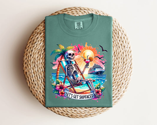 Let's Get Ship Faced Graphic Tee