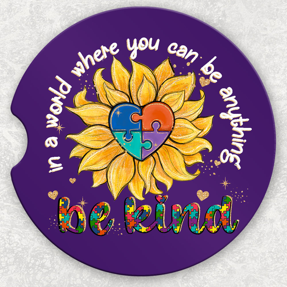 Car Coaster Set - In a World Where You Can Be Anything Be Kind