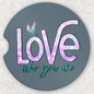 Car Coaster Set - Love Who You Are