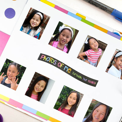 Mom Must-Have School Keepsake Kit | Class Keeper®, Photo Prop Deck & School Stickers | BONUS! App Membership + BONUS! Earn & Learn® Chore Chart Pad | (4) Styles
