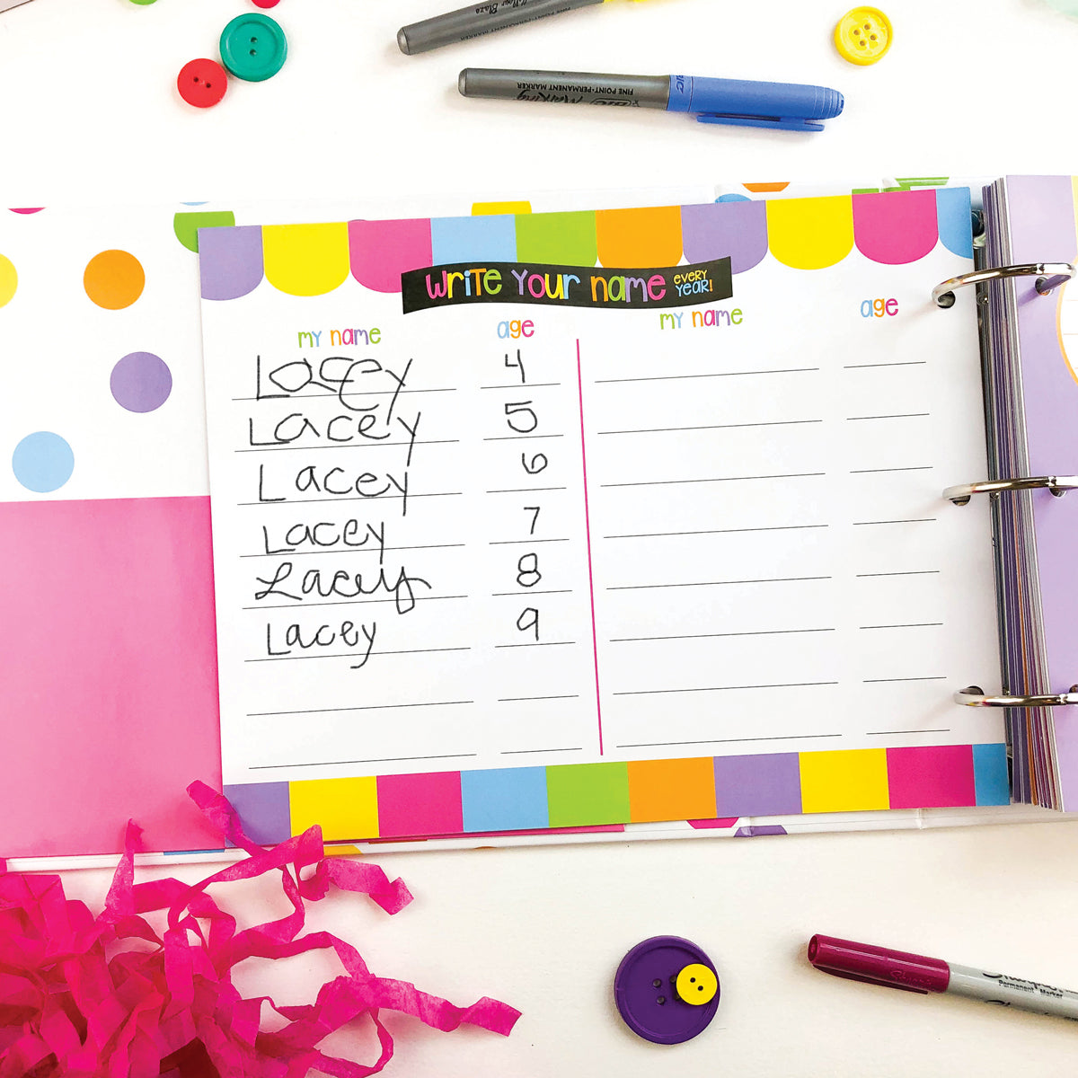 Mom Must-Have School Keepsake Kit | Class Keeper®, Photo Prop Deck & School Stickers | BONUS! App Membership + BONUS! Earn & Learn® Chore Chart Pad | (4) Styles