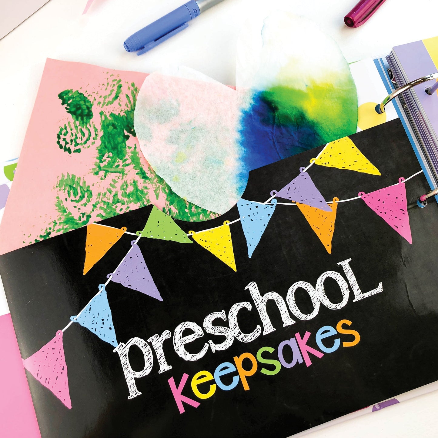 Mom Must-Have School Keepsake Kit | Class Keeper®, Photo Prop Deck & School Stickers | BONUS! App Membership + BONUS! Earn & Learn® Chore Chart Pad | (2) Styles