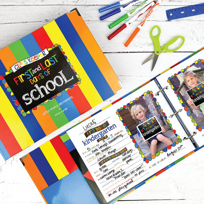 Mom Must-Have School Keepsake Kit | Class Keeper®, Photo Prop Deck & School Stickers | BONUS! App Membership + BONUS! Earn & Learn® Chore Chart Pad | (4) Styles