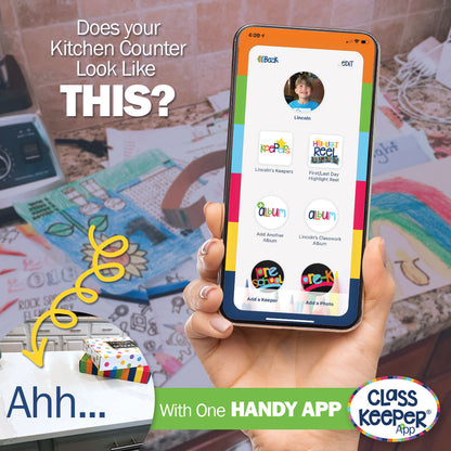 Class Keeper® School Days Memory Book + BONUS App Membership | (2) Styles