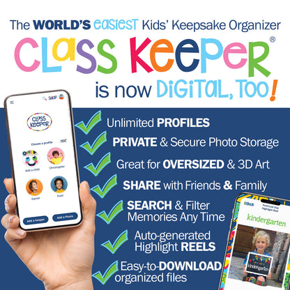 Kids' Gratitude Journal + BONUS App Membership | Gratitude for Them, Keepsakes for You