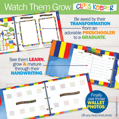 Class Keeper® School Days Memory Book + BONUS App Membership | (2) Styles