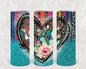 Cactus Serape 20 oz Skinny Tumbler