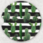 Car Coaster Set - Cactus and Stripes