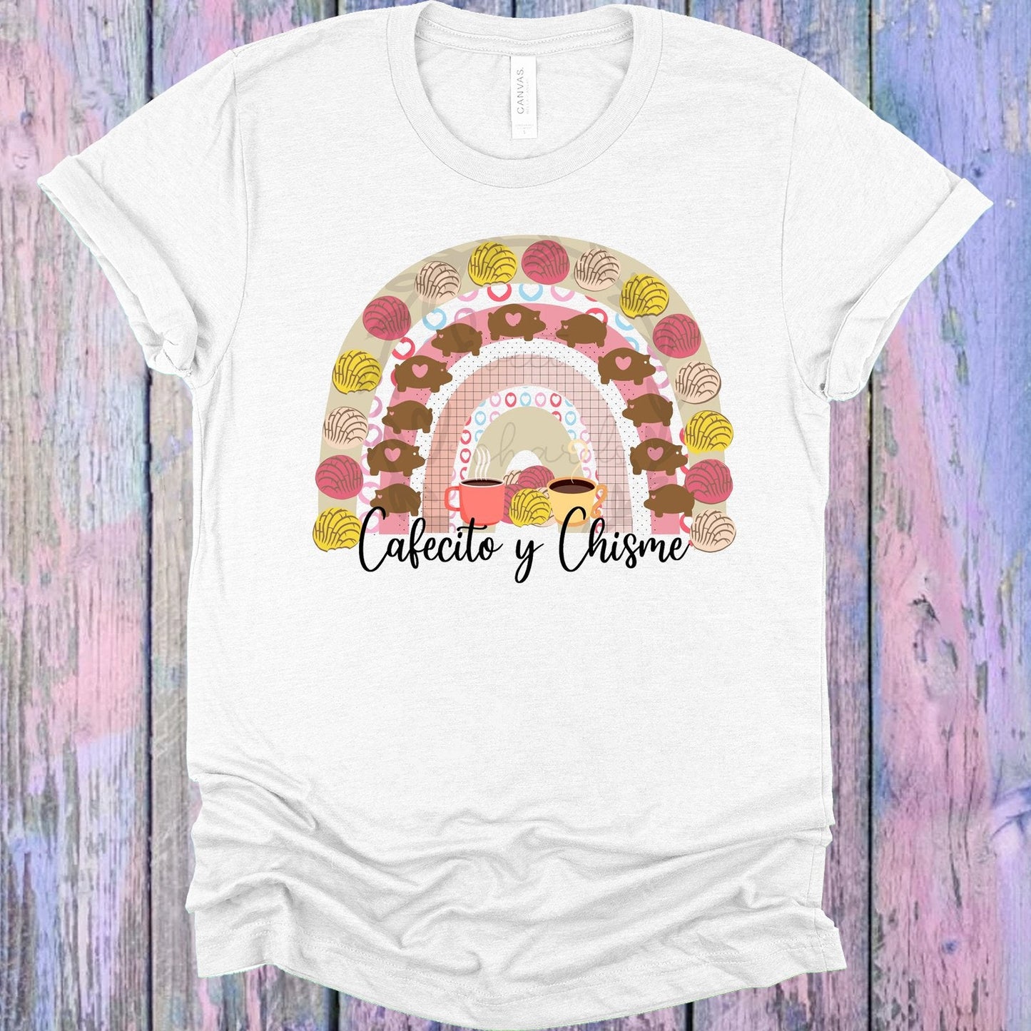 Cafecito y Chisme Graphic Tee
