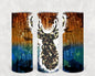 Camo Deer 20 oz Skinny Tumbler