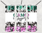 Camo and Leggings 20 oz Skinny Tumbler