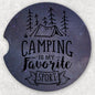 Car Coaster Set - Camping is My Favorite Sport