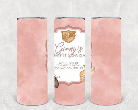 Captain Ginny's Shut It Sangria 20 oz Skinny Tumbler