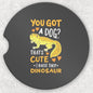 Car Coaster Set - I Raise Tiny Dinosaur