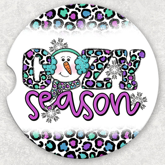 Car Coaster Set - Cozy Season