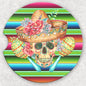 Car Coaster Set - Fiesta Skull