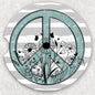 Car Coaster Set - Floral Peace