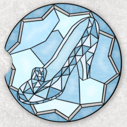 Car Coaster Set - Glass Slipper