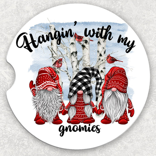 Car Coaster Set - Hanging with My Gnomies