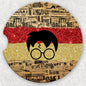 Car Coaster Set - HP Red