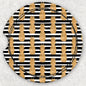 Car Coaster Set - Pineapples and Stripes