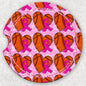 Car Coaster Set - Pink Ribbon Basketball
