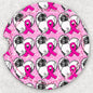 Car Coaster Set - Pink Ribbon Soccer