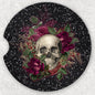Car Coaster Set - Skull and Roses
