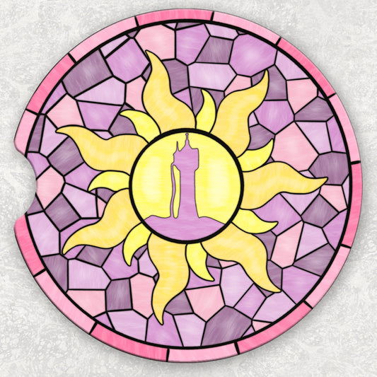 Car Coaster Set - Tangled